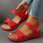 Women's Leather Orthopedic Sandals – Arch Support