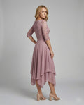 Women's Lace Fit & Flare Midi Dress