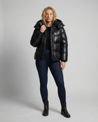 Women's Sporty Hooded Puffer Jacket