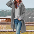 Evelyn | Classic Oversized Button Front Coat