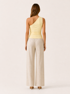 Ilyra | Chic One Shoulder Ruched Top