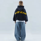 Oversized Streetwear Hoodie – Adjustable Hood
