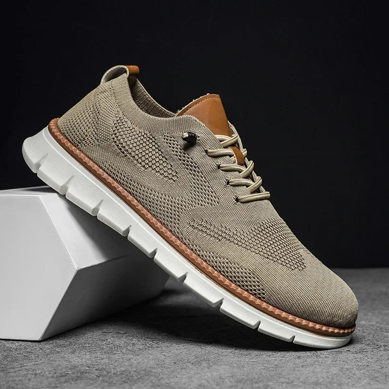 Men's Breathable Italian Leather Shoes