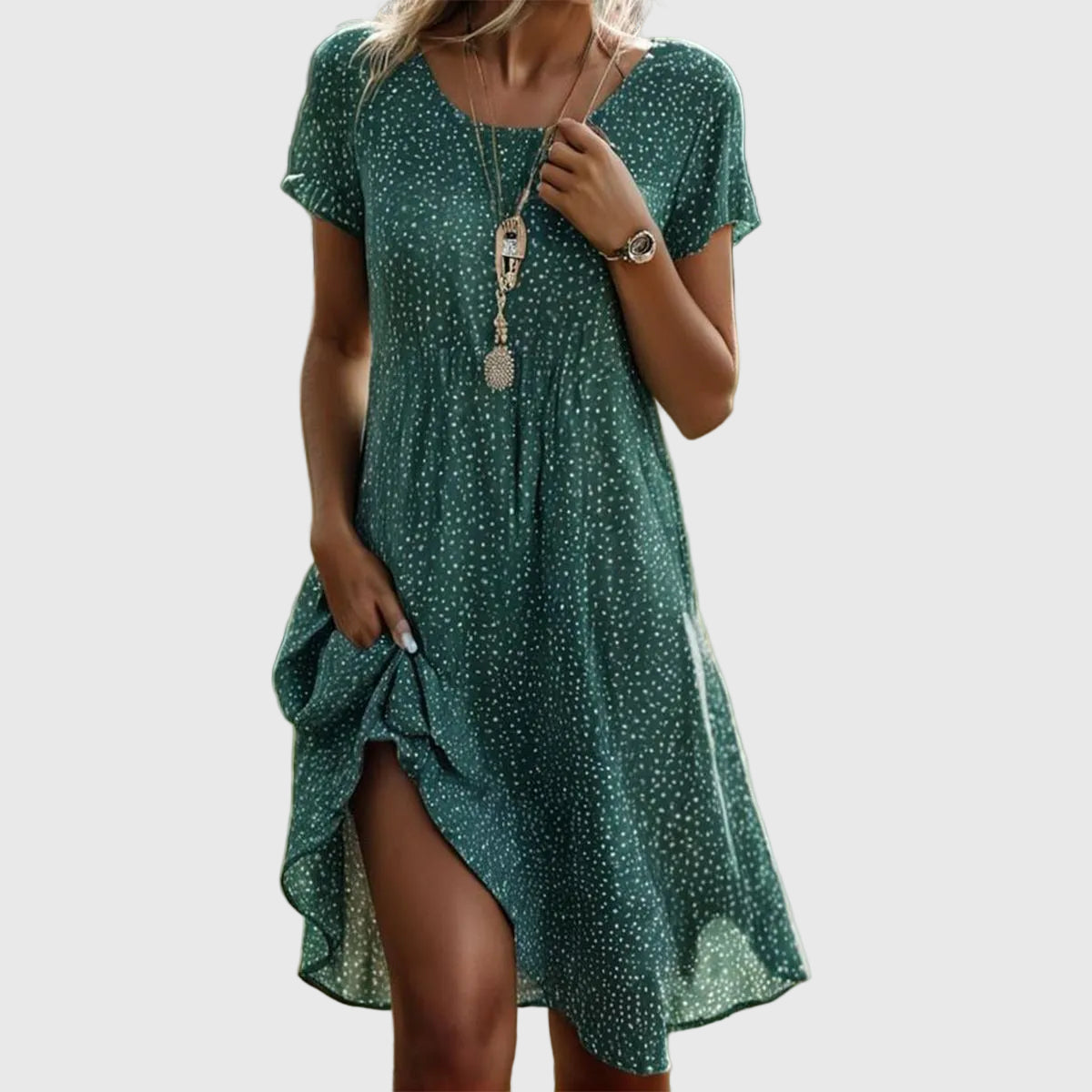 Bianca | Luxury midi dress with modern elegance