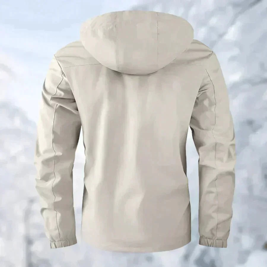 Men's Waterproof Winter Jacket – Removable Hood