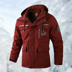 Men's Waterproof Winter Jacket – Removable Hood
