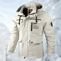Men's Waterproof Winter Jacket – Removable Hood