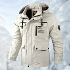 Men's Waterproof Winter Jacket – Removable Hood