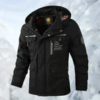 Men's Waterproof Winter Jacket – Removable Hood
