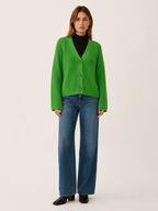 Lysandra | Classic V-Neck Button Front Cardigan