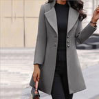Ava | Structured Notched Lapel Coat