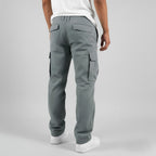 Men's Straight Leg Cargo Pants – Pleated Pockets