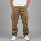 Men's Straight Leg Cargo Pants – Pleated Pockets