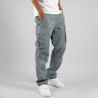 Men's Straight Leg Cargo Pants – Pleated Pockets