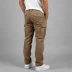 Men's Straight Leg Cargo Pants – Pleated Pockets