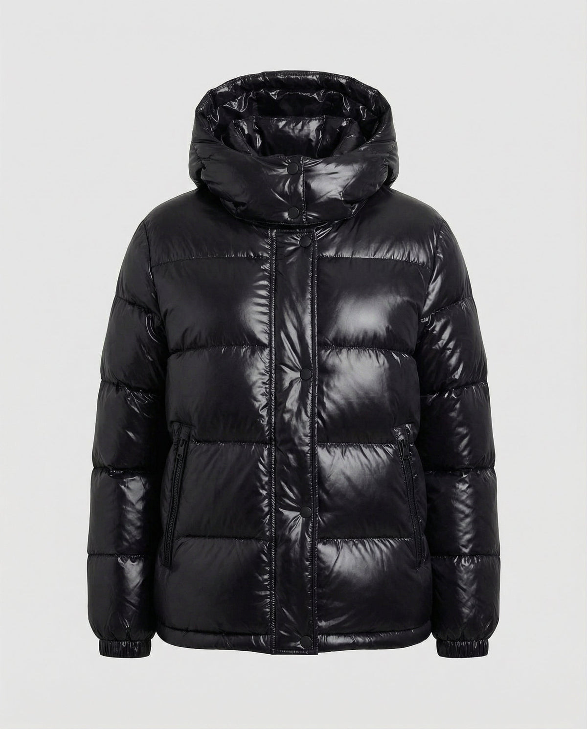 Women's Sporty Hooded Puffer Jacket