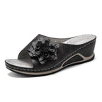 Amy - Orthopedic Sandals in Soft Leather with Arch Support