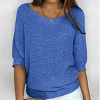 Poppy | Chunky Knit Boat Neck Jumper