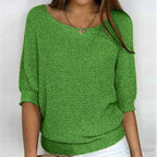 Poppy | Chunky Knit Boat Neck Jumper