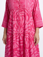 Savannah | Button Front Maxi Dress