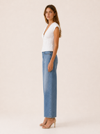 Twyla | Soft Eyelet Puff Sleeve Blouse