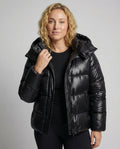 Women's Sporty Hooded Puffer Jacket