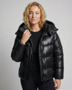 Women's Sporty Hooded Puffer Jacket