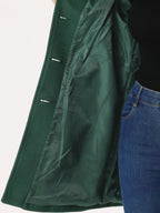 Women's Mid Length Button Front Overcoat