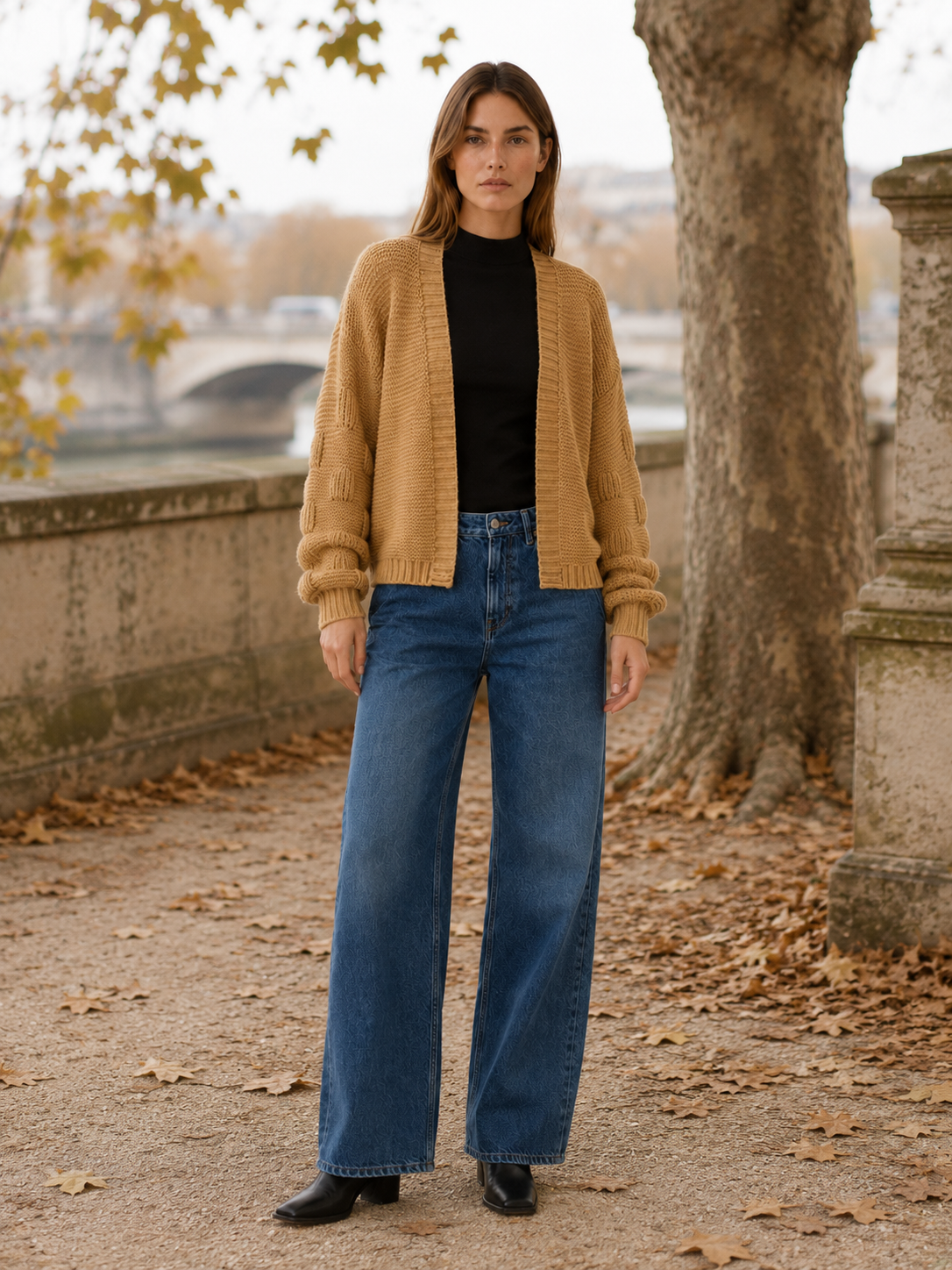 Vesper | Cozy Open Front Ribbed Cardigan