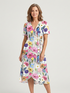 Hailey | Wrap Tie Flow Dress