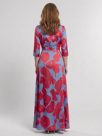 Audrey | Floral Sash Maxi Dress