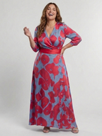 Audrey | Floral Sash Maxi Dress