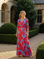Audrey | Floral Sash Maxi Dress