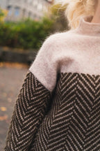 Willow Women's Herringbone Turtleneck Jumper