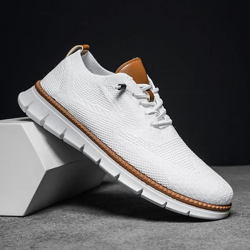 Men's Breathable Italian Leather Shoes